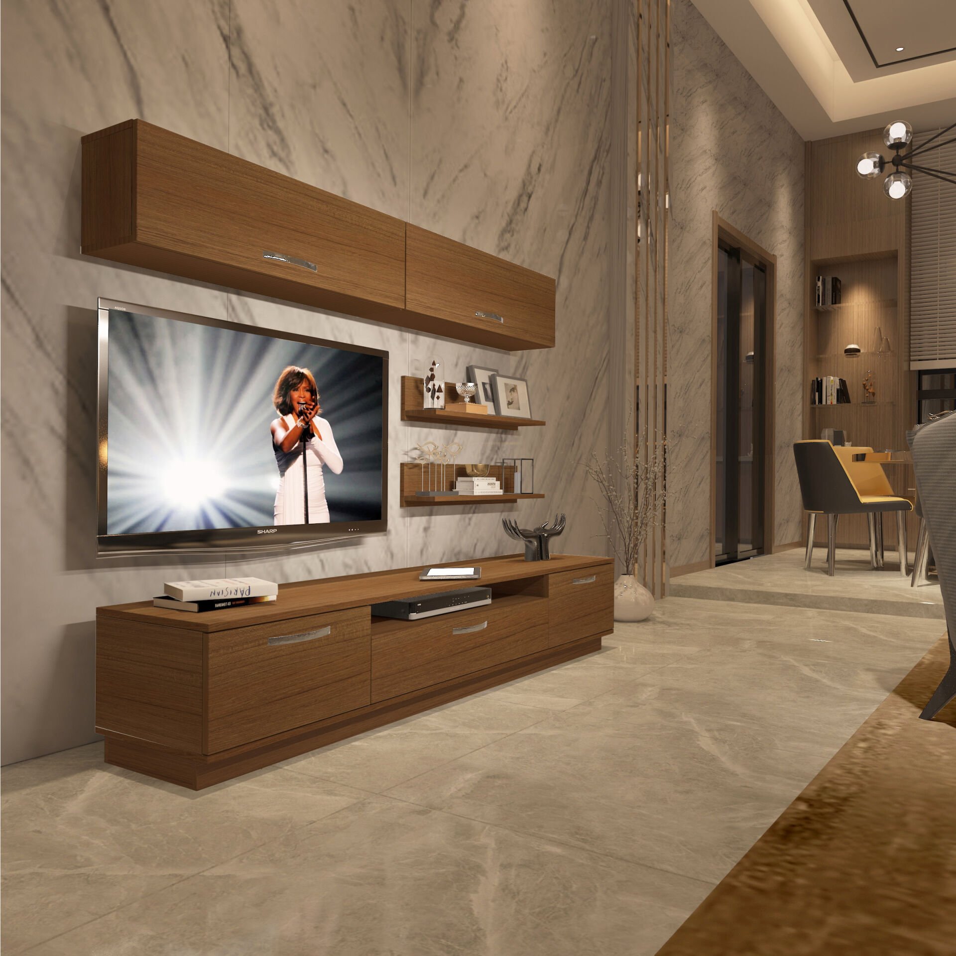 Decoraktiv Trendstyle 5 Mdf Tv Ünitesi Tv Sehpası