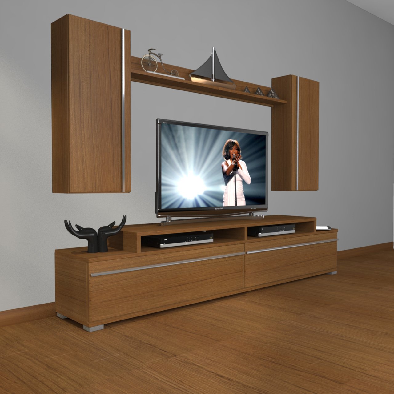 Decoraktiv Ekoflex 7 Mdf Tv Ünitesi Tv Sehpası