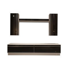 Decoraktiv Eko 5DB Mdf Std Tv Ünitesi Tv Sehpası Beyaz - Siyah