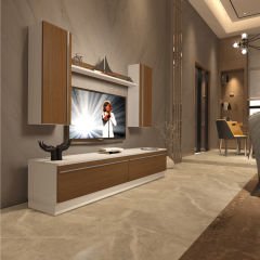 Decoraktiv Eko 5DB Mdf Std Tv Ünitesi Tv Sehpası Beyaz - Ceviz
