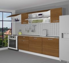 Decoraktiv Ekol 240 MDF Hazır Mutfak Dolabı Ceviz