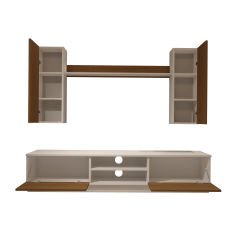 Decoraktiv Eko 5DB Mdf Dvd Tv Ünitesi Tv Sehpası Beyaz - Ceviz