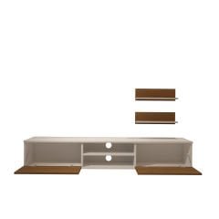 Decoraktiv Eko 4 Mdf Dvd Tv Ünitesi Tv Sehpası Beyaz - Ceviz