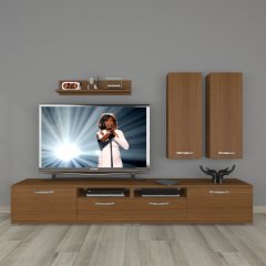 Decoraktiv Eko 5220D Slm Tv Ünitesi Tv Sehpası Ceviz