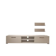 Decoraktiv Eko 4 Mdf Dvd Tv Ünitesi Tv Sehpası Parlak Beyaz