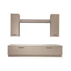 Decoraktiv Eko 5DB Slm Std Tv Ünitesi Tv Sehpası Parlak Beyaz