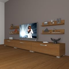 Decoraktiv Eko 270r Slm Tv Ünitesi Tv Sehpası Ceviz