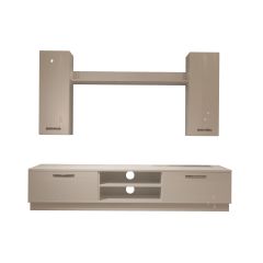 Decoraktiv Eko 5DB Slm Dvd Tv Ünitesi Tv Sehpası Parlak Beyaz