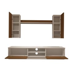 Decoraktiv Eko 5DB Slm Dvd Tv Ünitesi Tv Sehpası Beyaz - Ceviz