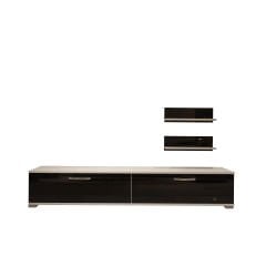 Decoraktiv Eko 4 Slm Std Tv Ünitesi Tv Sehpası Beyaz - Siyah