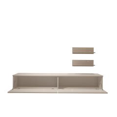 Decoraktiv Eko 4 Slm Std Tv Ünitesi Tv Sehpası Parlak Beyaz