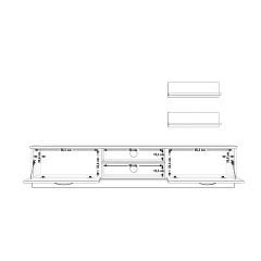Decoraktiv Eko 4B Mdf Dvd Tv Ünitesi Tv Sehpası Pera