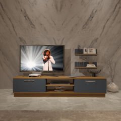 Decoraktiv Eko 4B Mdf Dvd Tv Ünitesi Tv Sehpası Pera - Antrasit