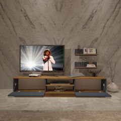 Decoraktiv Eko 4B Mdf Dvd Tv Ünitesi Tv Sehpası Pera - Antrasit