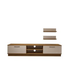 Decoraktiv Eko 4B Mdf Dvd Tv Ünitesi Tv Sehpası Pera - Beyaz