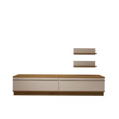 Decoraktiv Eko 4B Mdf Std Tv Ünitesi Tv Sehpası Pera - Beyaz