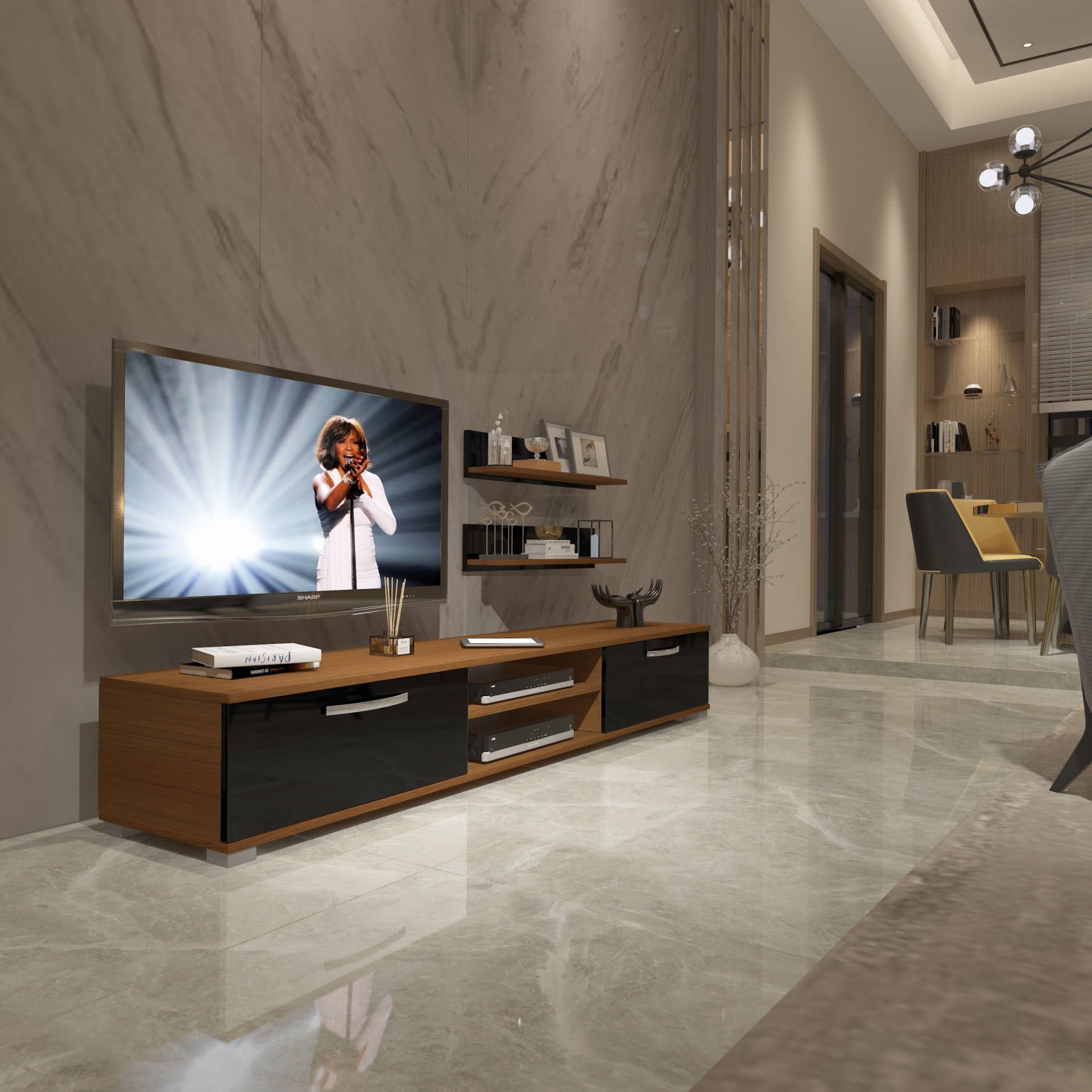 Decoraktiv Eko 4 Slm Dvd Tv Ünitesi Tv Sehpası
