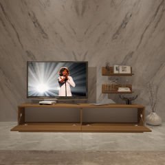 Decoraktiv Eko 4B Slm Std Tv Ünitesi Tv Sehpası Ceviz