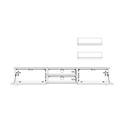 Decoraktiv Eko 4 Slm Dvd Tv Ünitesi Tv Sehpası Ceviz