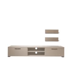Decoraktiv Eko 4 Slm Dvd Tv Ünitesi Tv Sehpası Parlak Beyaz