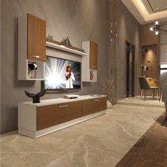 Decoraktiv Eko 5DAB Mdf Std Tv Ünitesi Tv Sehpası Beyaz - Ceviz