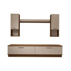 Decoraktiv Eko 5DAB Mdf Std Tv Ünitesi Tv Sehpası Ceviz - Beyaz