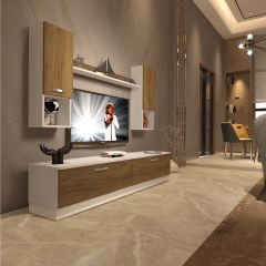 Decoraktiv Eko 5DAB Mdf Std Tv Ünitesi Tv Sehpası Beyaz - Pera
