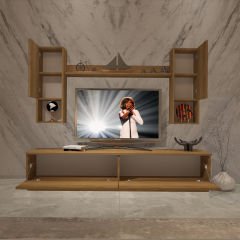 Decoraktiv Eko 5DAB Mdf Std Tv Ünitesi Tv Sehpası Pera