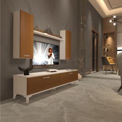 Decoraktiv Eko 7 Slm Std Silver Tv Ünitesi Tv Sehpası