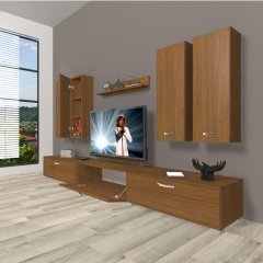 Decoraktiv Eko 8D Slm Tv Ünitesi Tv Sehpası Ceviz