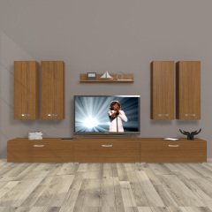 Decoraktiv Eko 8D Slm Tv Ünitesi Tv Sehpası Ceviz