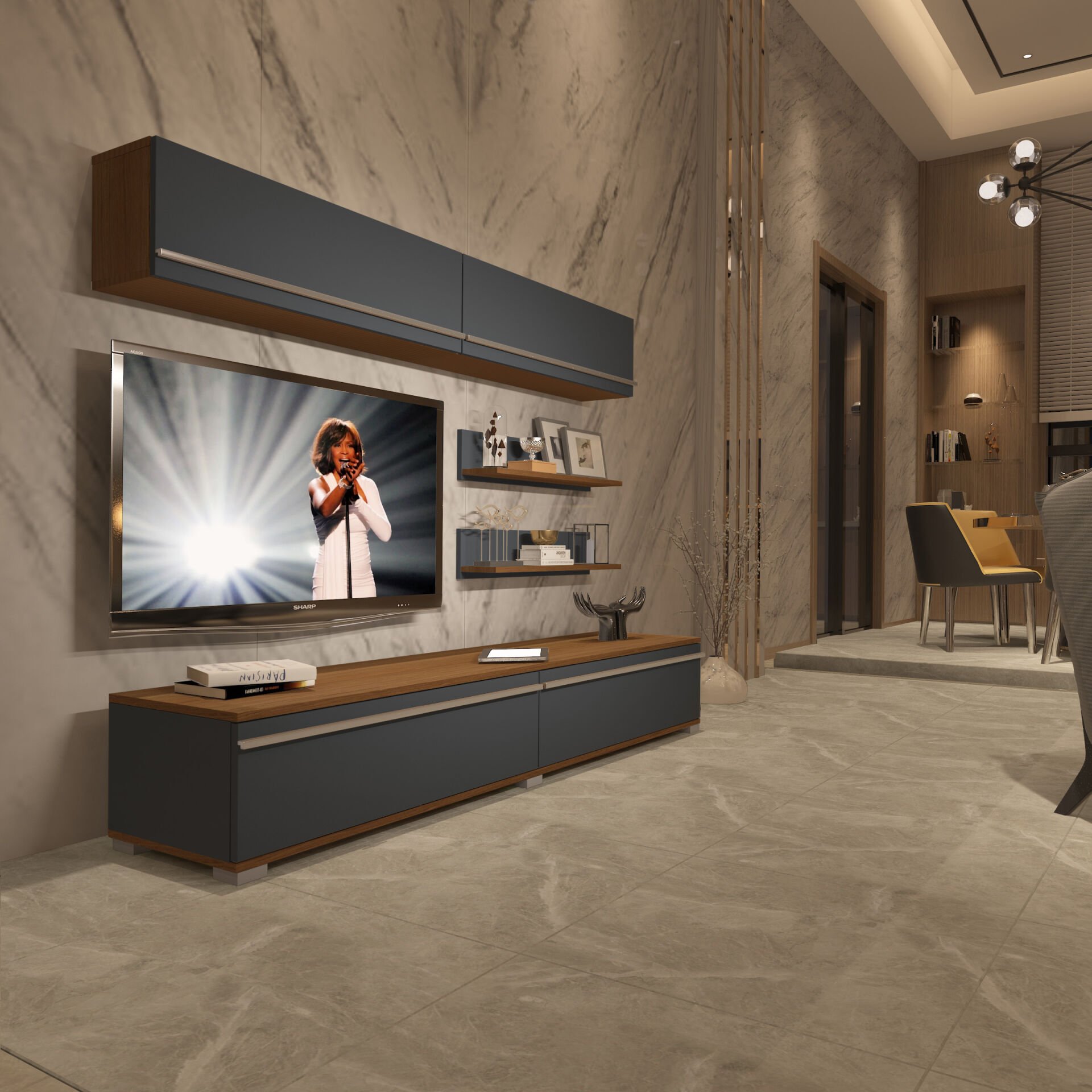 Decoraktiv Eko 5 Mdf Std Tv Ünitesi Tv Sehpası