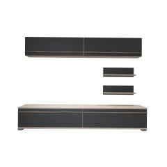Decoraktiv Eko 5 Mdf Std Tv Ünitesi Tv Sehpası Beyaz - Antrasit