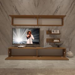 Decoraktiv Eko 5 Mdf Std Tv Ünitesi Tv Sehpası Ceviz
