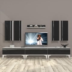 Decoraktiv Eko 8D Mdf Silver Tv Ünitesi Tv Sehpası