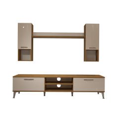 Decoraktiv Eko 5DA Mdf Dvd Silver Tv Ünitesi Tv Sehpası Pera - Beyaz