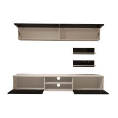 Decoraktiv Eko 5 Mdf Dvd Tv Ünitesi Tv Sehpası Beyaz - Siyah