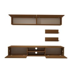 Decoraktiv Eko 5 Mdf Dvd Tv Ünitesi Tv Sehpası Ceviz