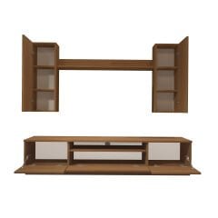 Decoraktiv Trio 5D Mdf Tv Ünitesi Tv Sehpası Ceviz