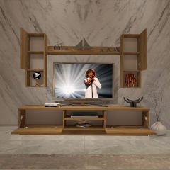 Decoraktiv Eko 5DAB Mdf Dvd Tv Ünitesi Tv Sehpası Pera