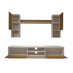 Decoraktiv Eko 5DAB Mdf Dvd Tv Ünitesi Tv Sehpası Beyaz - Pera
