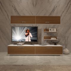 Decoraktiv Eko 5 Slm Std Tv Ünitesi Tv Sehpası Beyaz - Ceviz