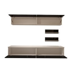 Decoraktiv Eko 5 Slm Std Tv Ünitesi Tv Sehpası Beyaz - Siyah