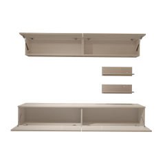 Decoraktiv Eko 5 Slm Std Tv Ünitesi Tv Sehpası Parlak Beyaz