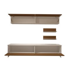 Decoraktiv Eko 5 Slm Std Retro Tv Ünitesi Tv Sehpası Beyaz - Ceviz