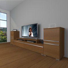 Decoraktiv Ekoflex On2 Mdf Tv Ünitesi Tv Sehpası Ceviz