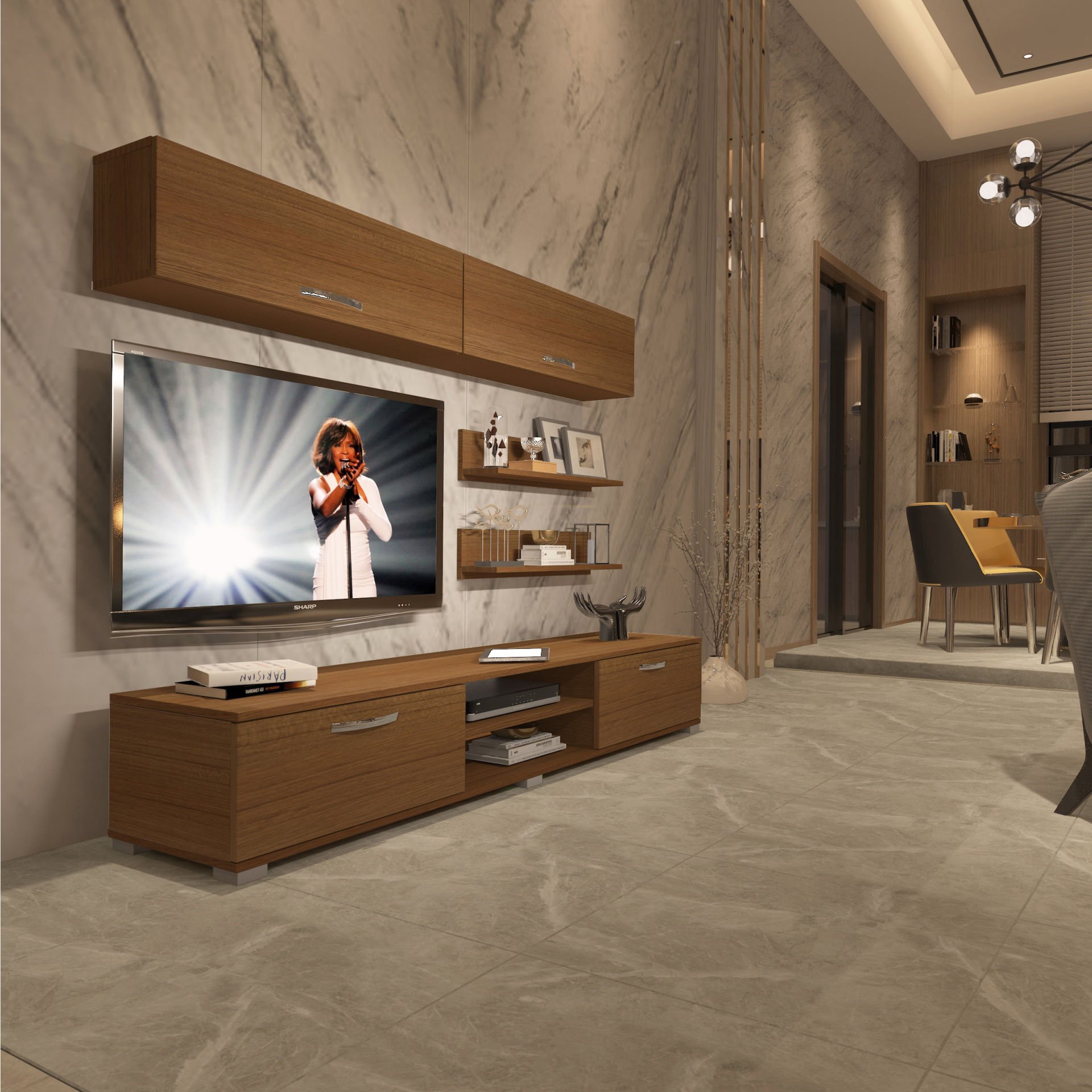 Decoraktiv Eko 5 Slm Dvd Tv Ünitesi Tv Sehpası