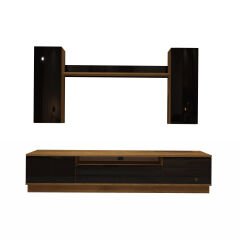 Decoraktiv Trio 5DS Mdf Tv Ünitesi Tv Sehpası Pera - Siyah