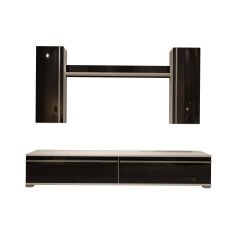 Decoraktiv Eko 5D Mdf Std Tv Ünitesi Tv Sehpası Beyaz - Siyah