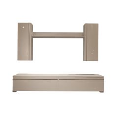 Decoraktiv Eko 5D Mdf Std Tv Ünitesi Tv Sehpası Parlak Beyaz